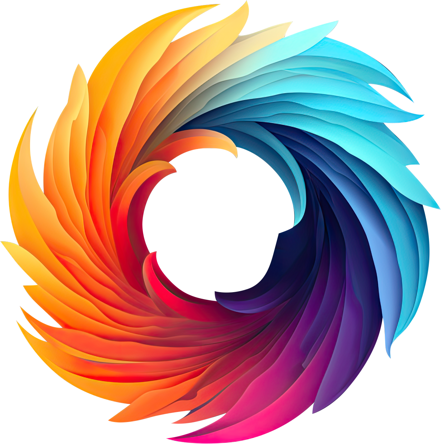 Preview for Vibrant-swirling-logo-design-logo-colorful-sticker-ac571