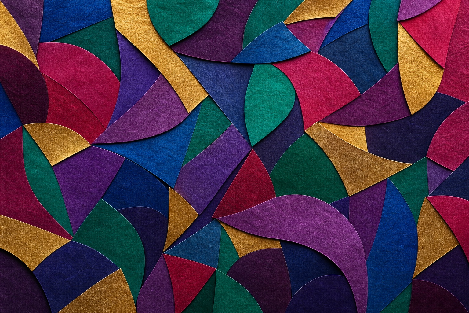 Preview for Jewel Tones Paper Mosaic Field Background