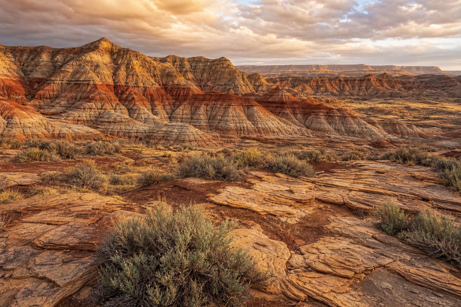 Preview for Desert Clay Landscape Background