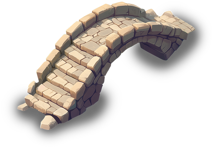 Preview for Stone-bridge-illustration-sticker-e2036