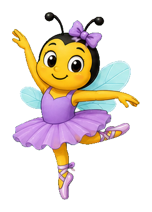 Preview for Bee Ballerina Sticker