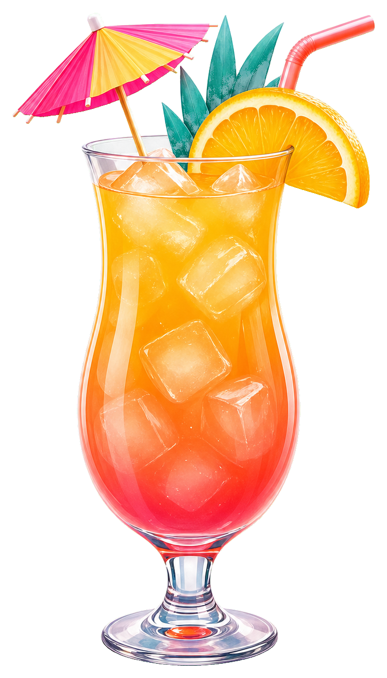 Preview for Tropical Drink Sticker