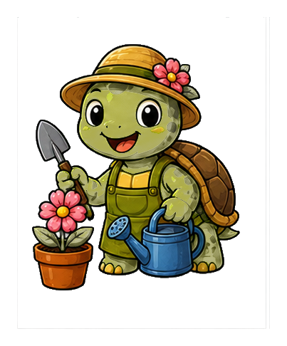 Preview for Gardener Turtle Sticker