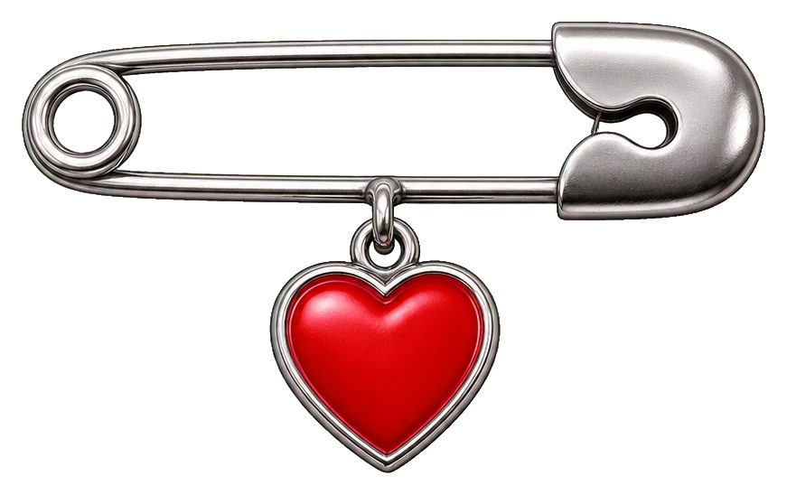 Preview for Safety Pin Brooch Sticker