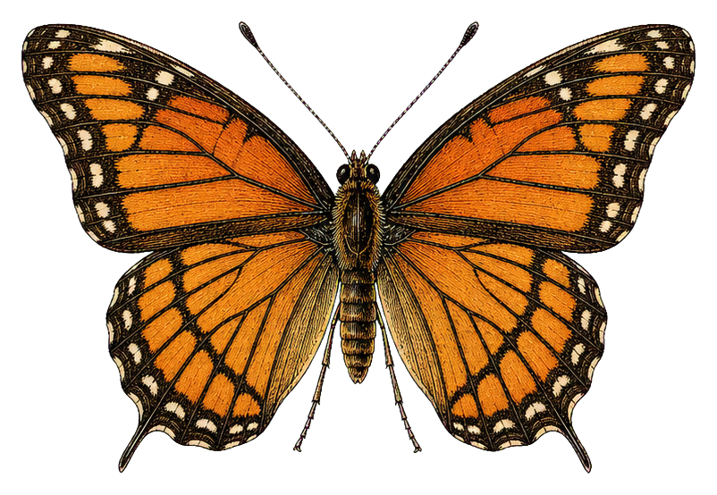 Preview for Viceroy Butterfly Sticker