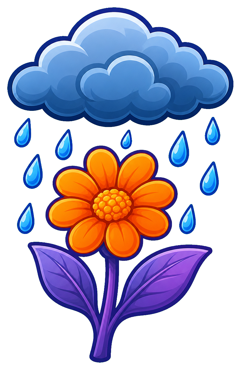 Preview for Spring Shower Flower Sticker