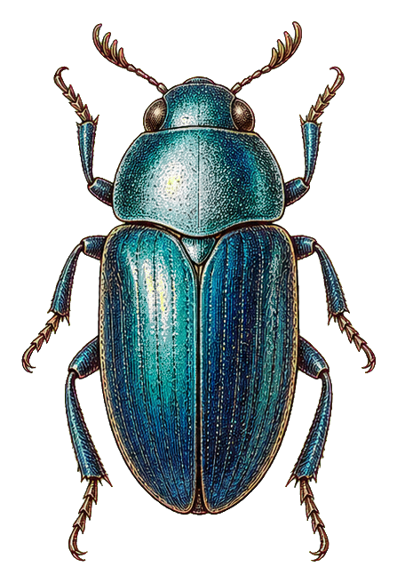 Preview for Vintage Beetle Sticker