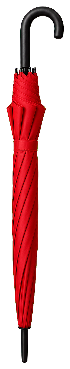 Preview for Red Closed Umbrella Sticker