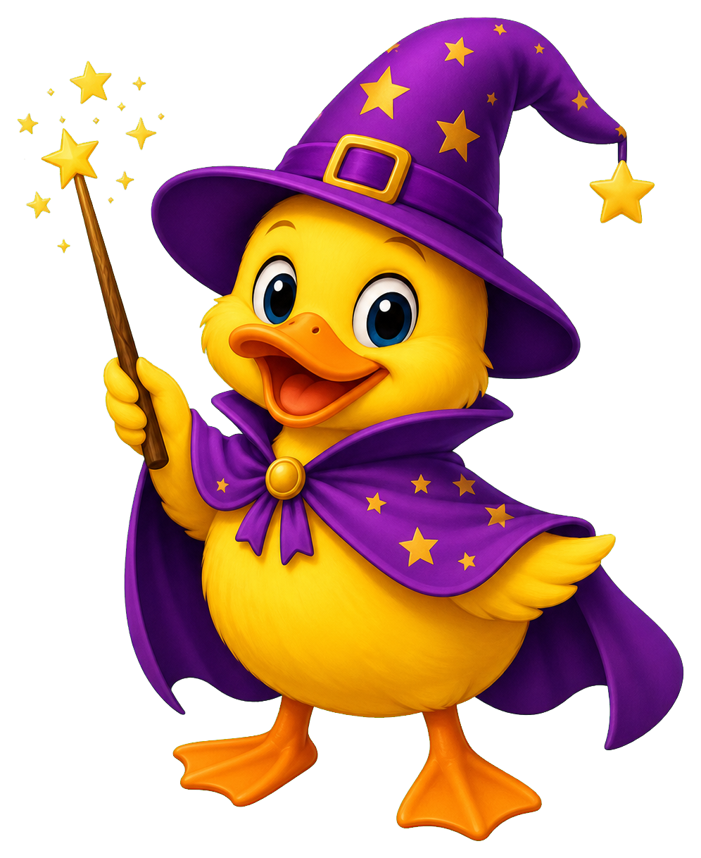 Preview for Magic Duck Sticker For Photo Designs