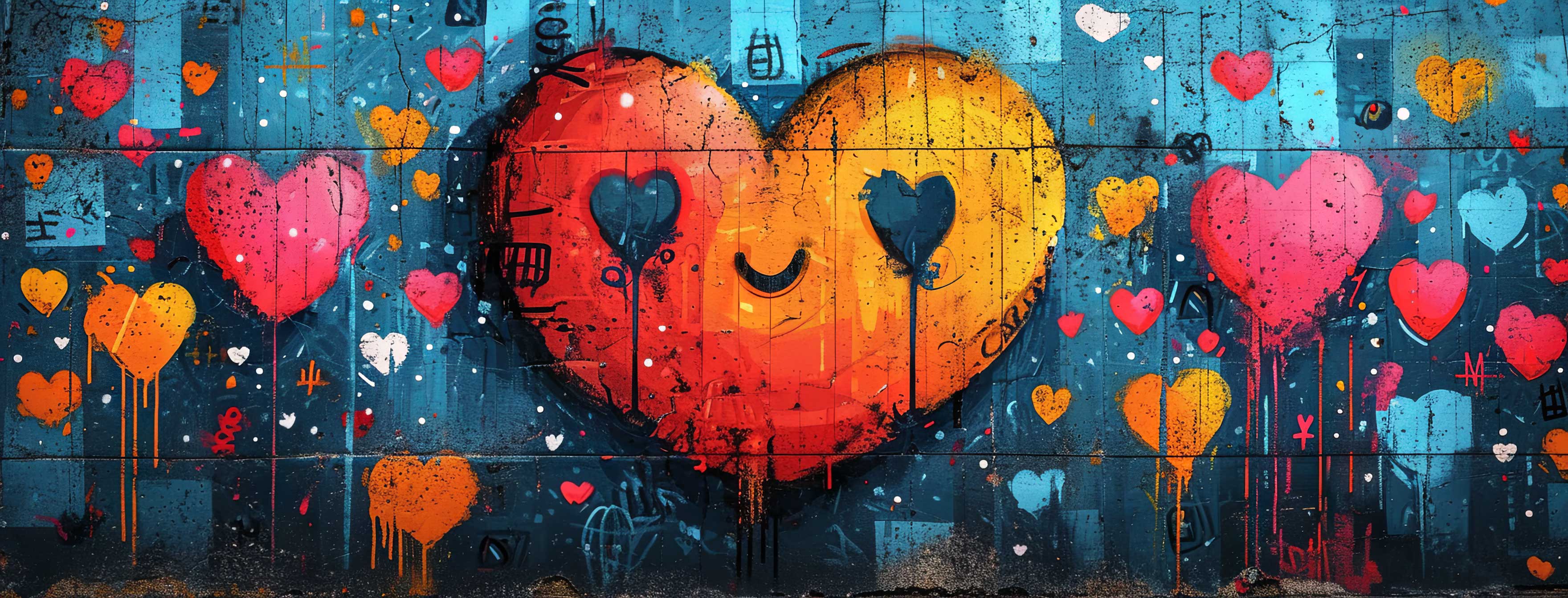 Preview for Street-art-heart-mural-design-heart-cover-background-02158