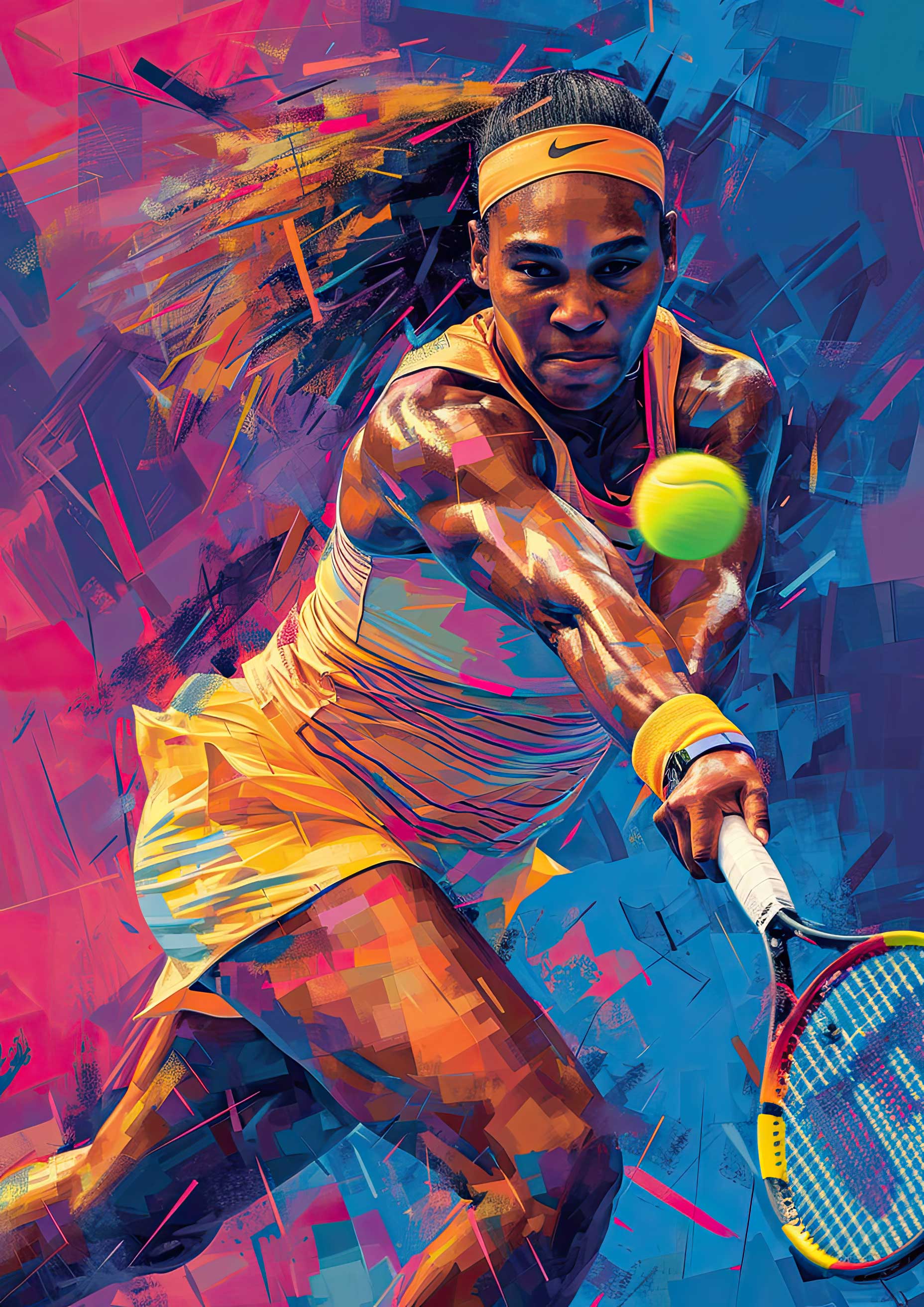 Preview for Tennis-player-action-art-celebrities-background-b7cf4