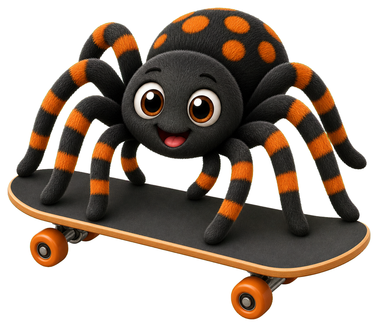 Preview for Spider On Skateboard Sticker