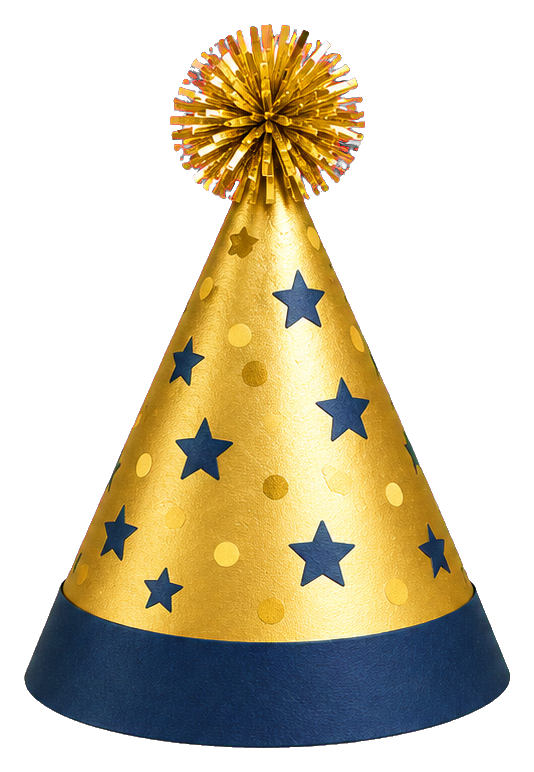 Preview for New Year Golden Party Hat