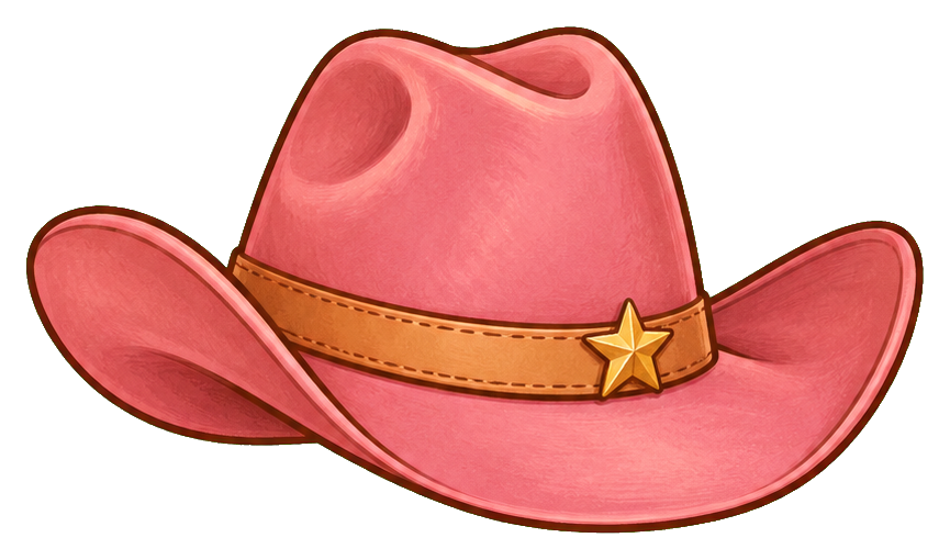 Preview for Pink Cowgirl Hat
