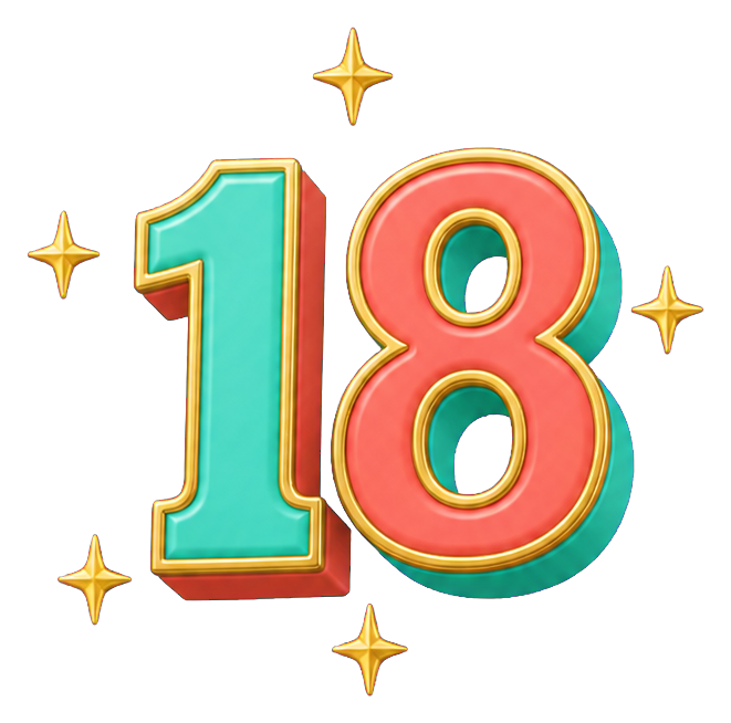 Preview for 18 Sparkle Birthday Number Sticker