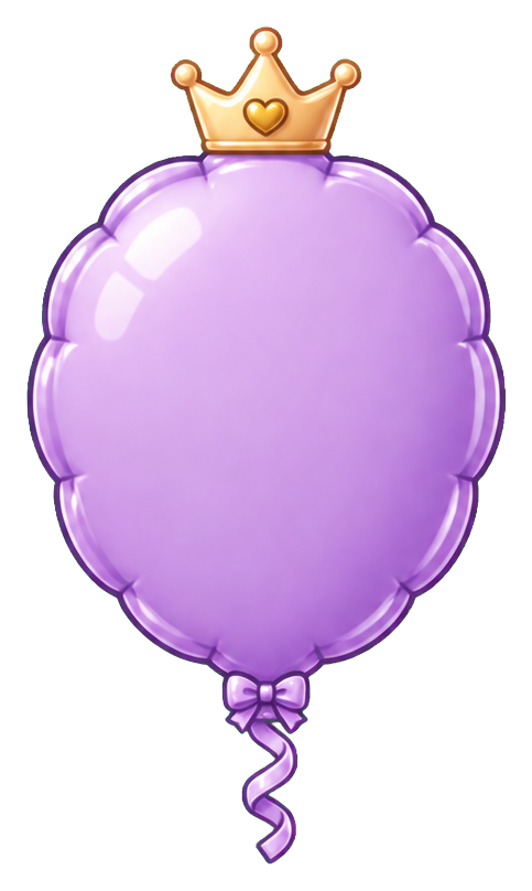Preview for Lavender Balloon Sticker