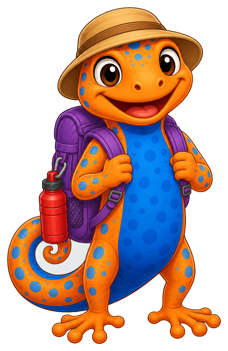 Preview for Hiker Lizard Sticker Graphic
