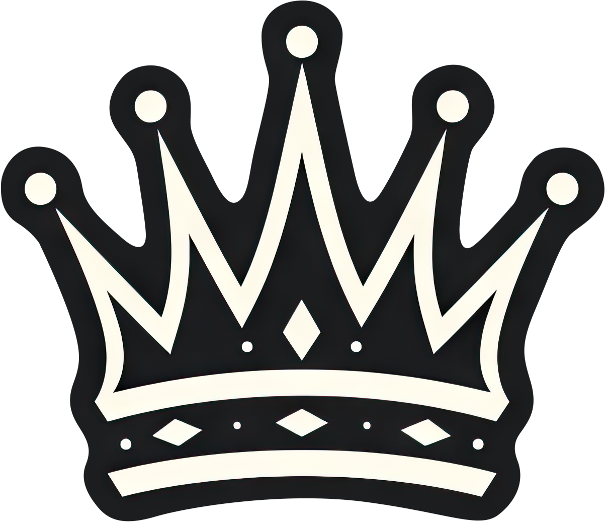 Preview for Simple-crown-icon-design-logo-object-sticker-c25f9