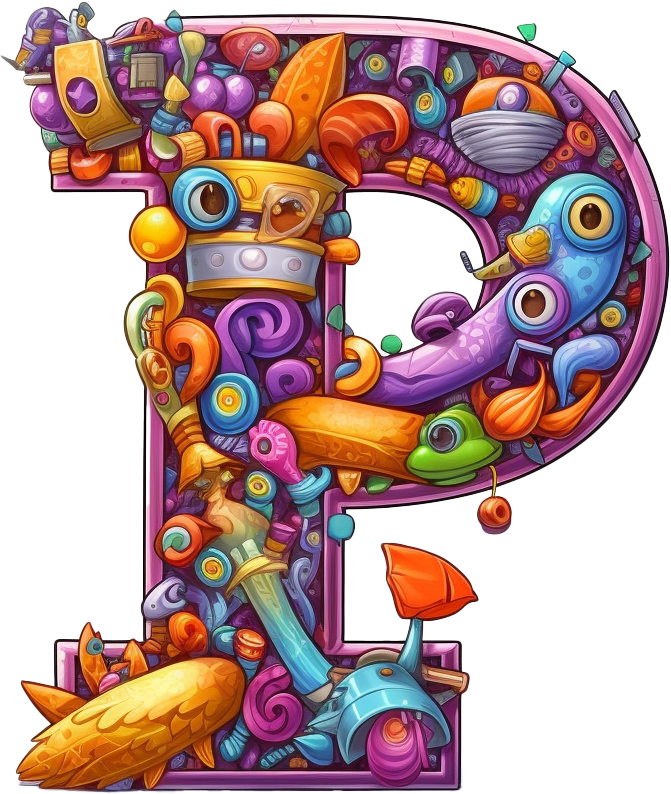 Preview for Decorative-letter-e-design-silly-letters-sticker-84f13