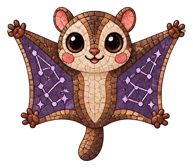 Preview for Cosmic Colugo Sticker