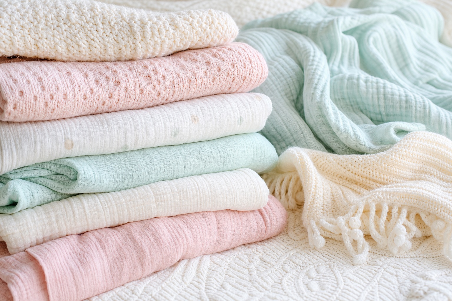 Preview for Soft Nursery Fabric Background