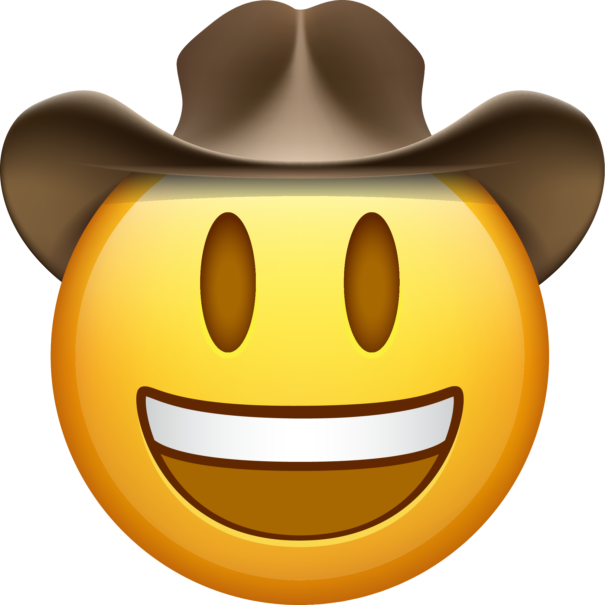 Preview for Cowboy-smiling-emoji-emoji-classic-sticker-19f80