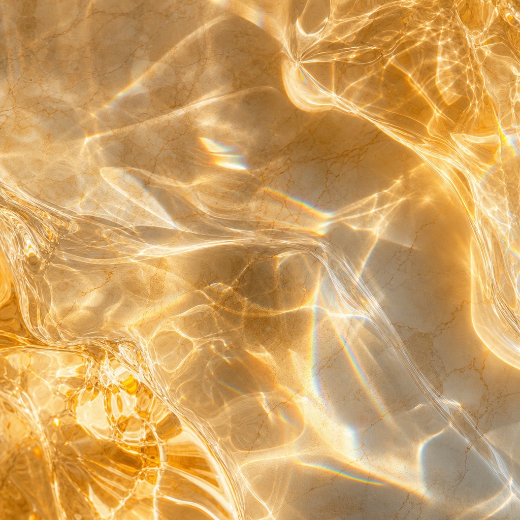 Preview for Golden Glass Refraction Background