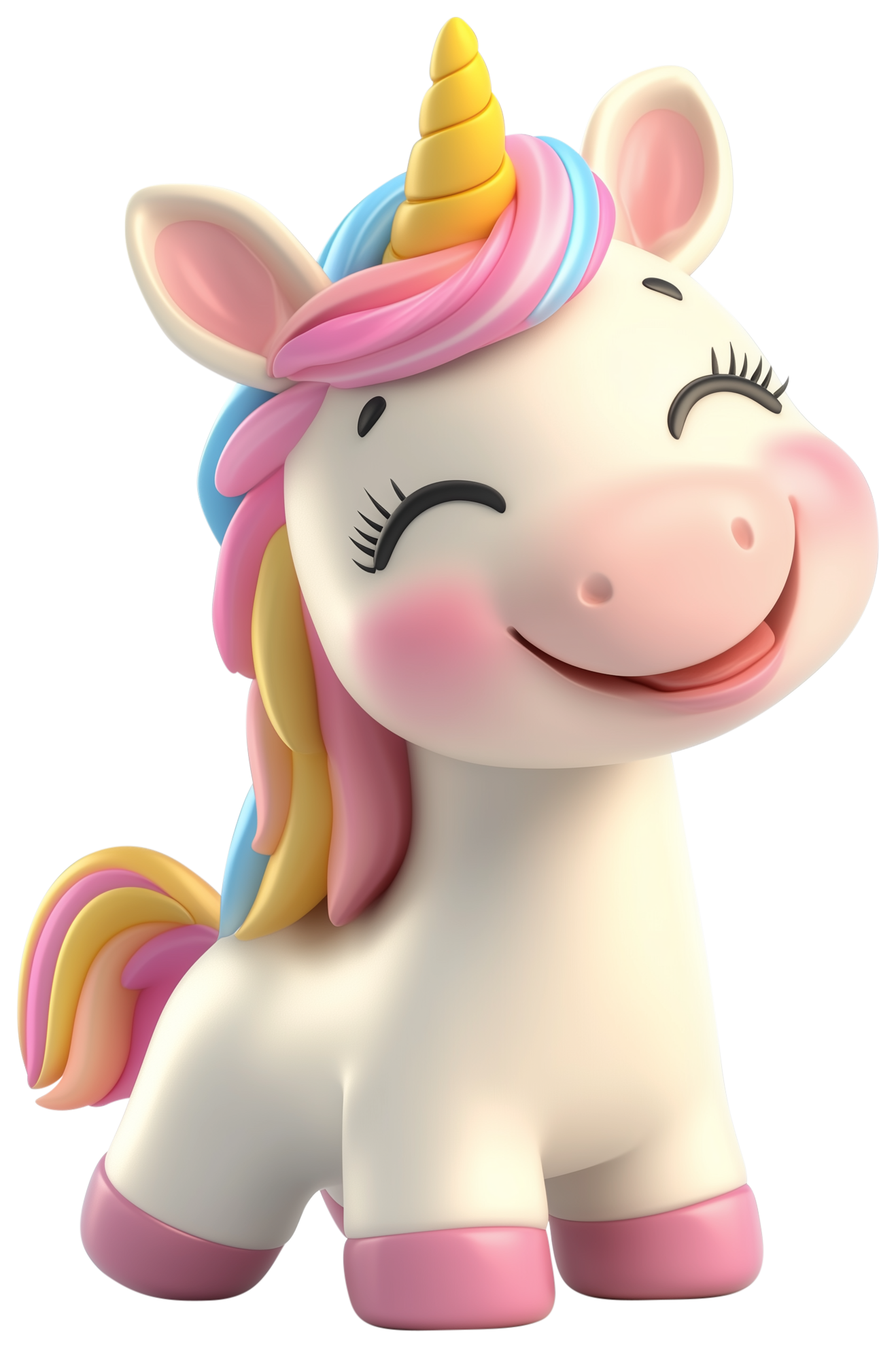 Preview for Cute Unicorn Emoji Sticker