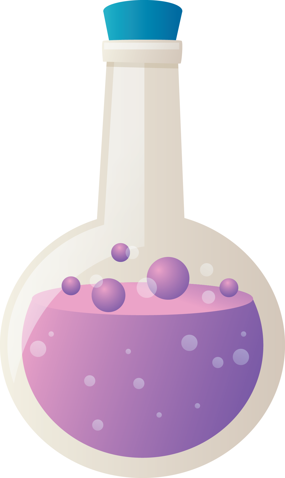 Preview for Laboratory-flask-chemical-reaction-back-to-sticker-2e34d