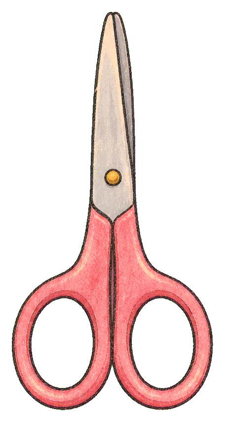 Preview for Pink Craft Scissors Sticker