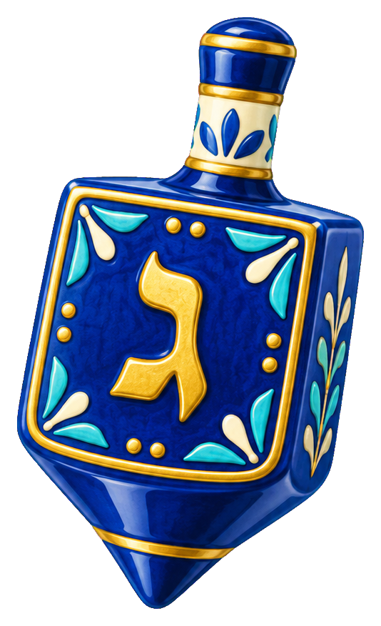 Preview for Blue Gimel Dreidel