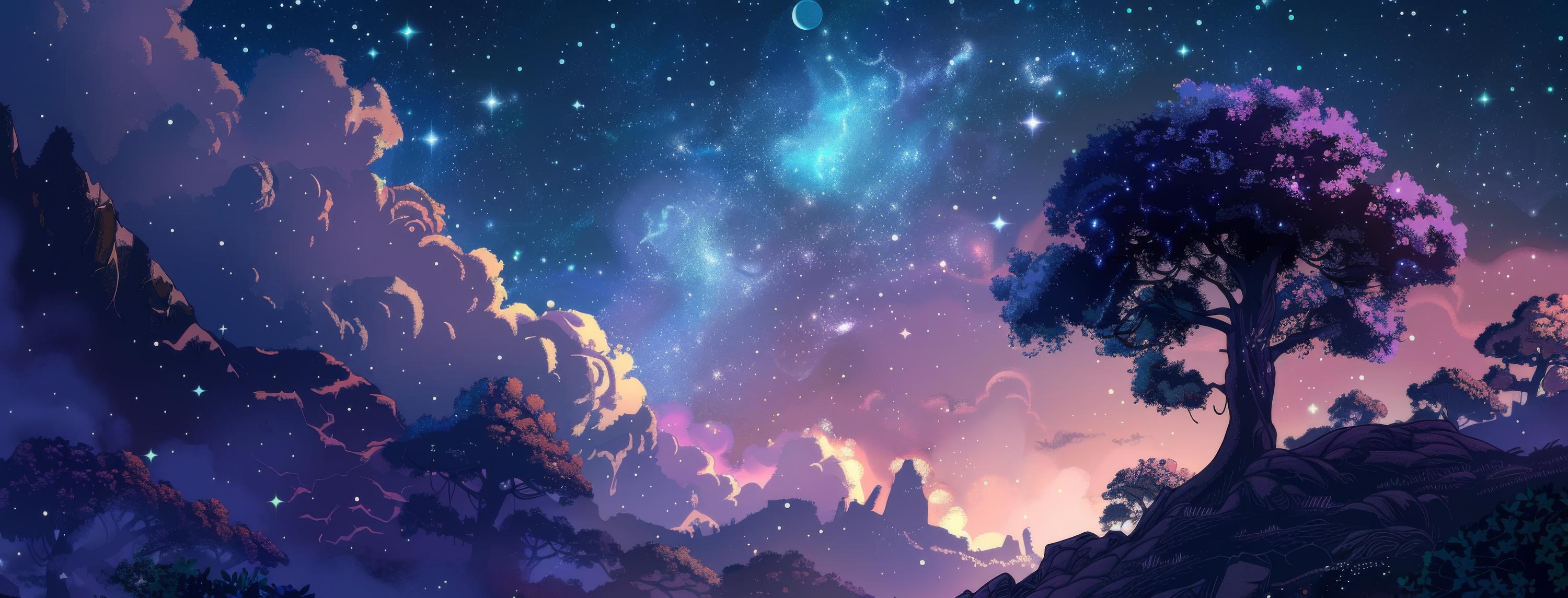 Preview for Cosmic-landscape-digital-art-astrophotography-cover-background-79400