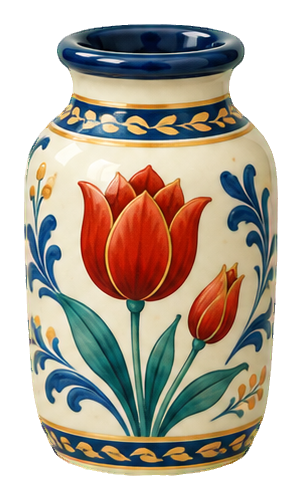 Preview for Porcelain Flower Vases Tall Tulip Vase