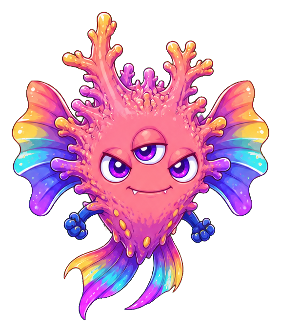 Preview for Anime Alien Creature Sticker