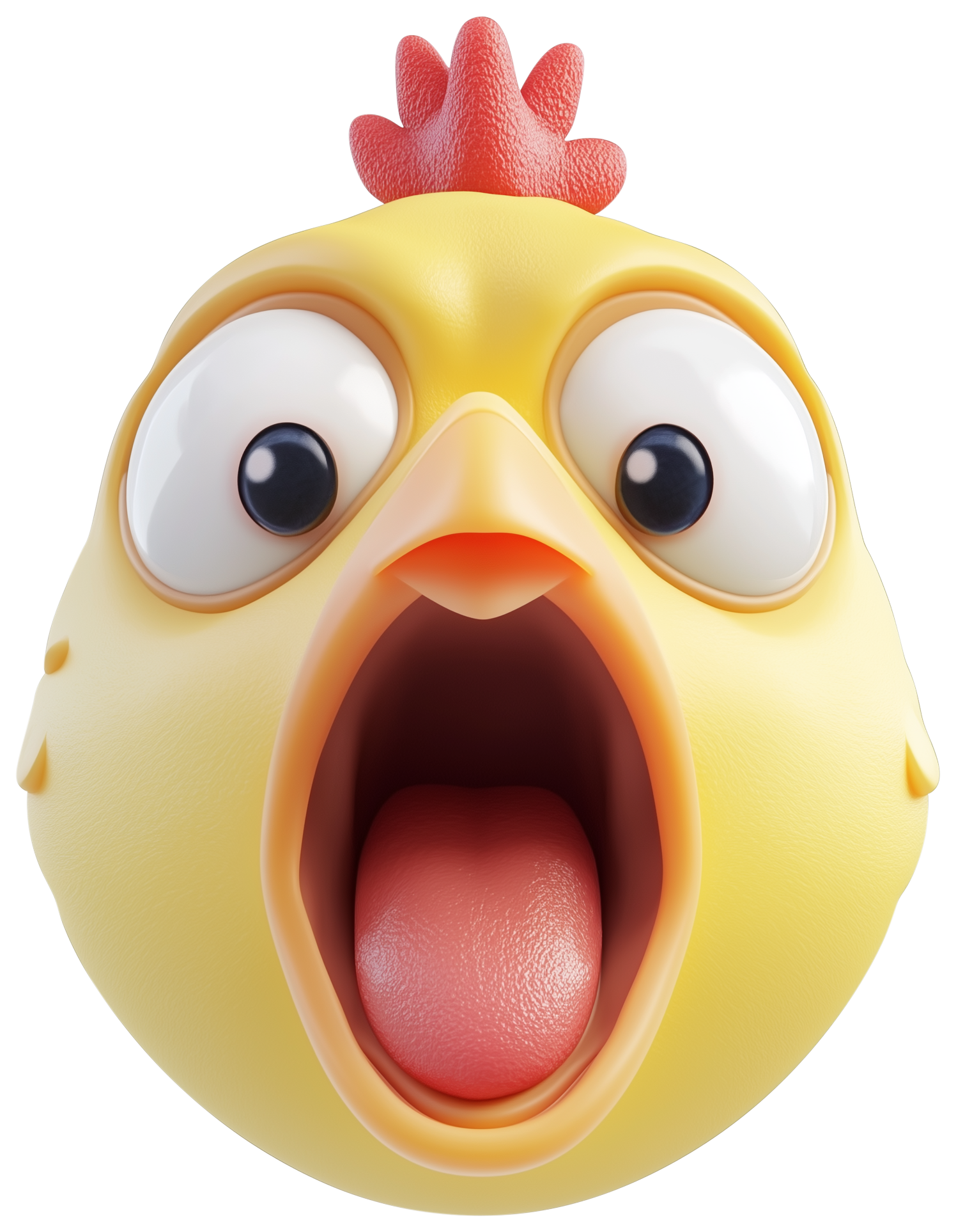 Preview for Cute Chicken Emoji Sticker