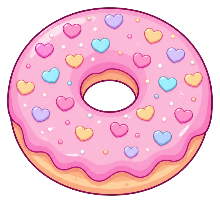 Preview for Pink Donut Sticker