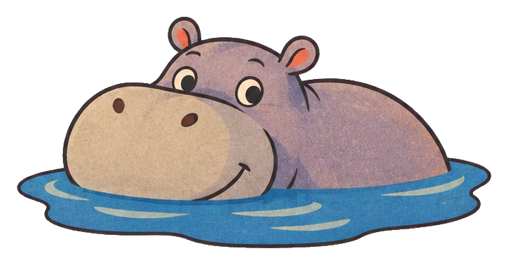 Preview for Swimming Hippo