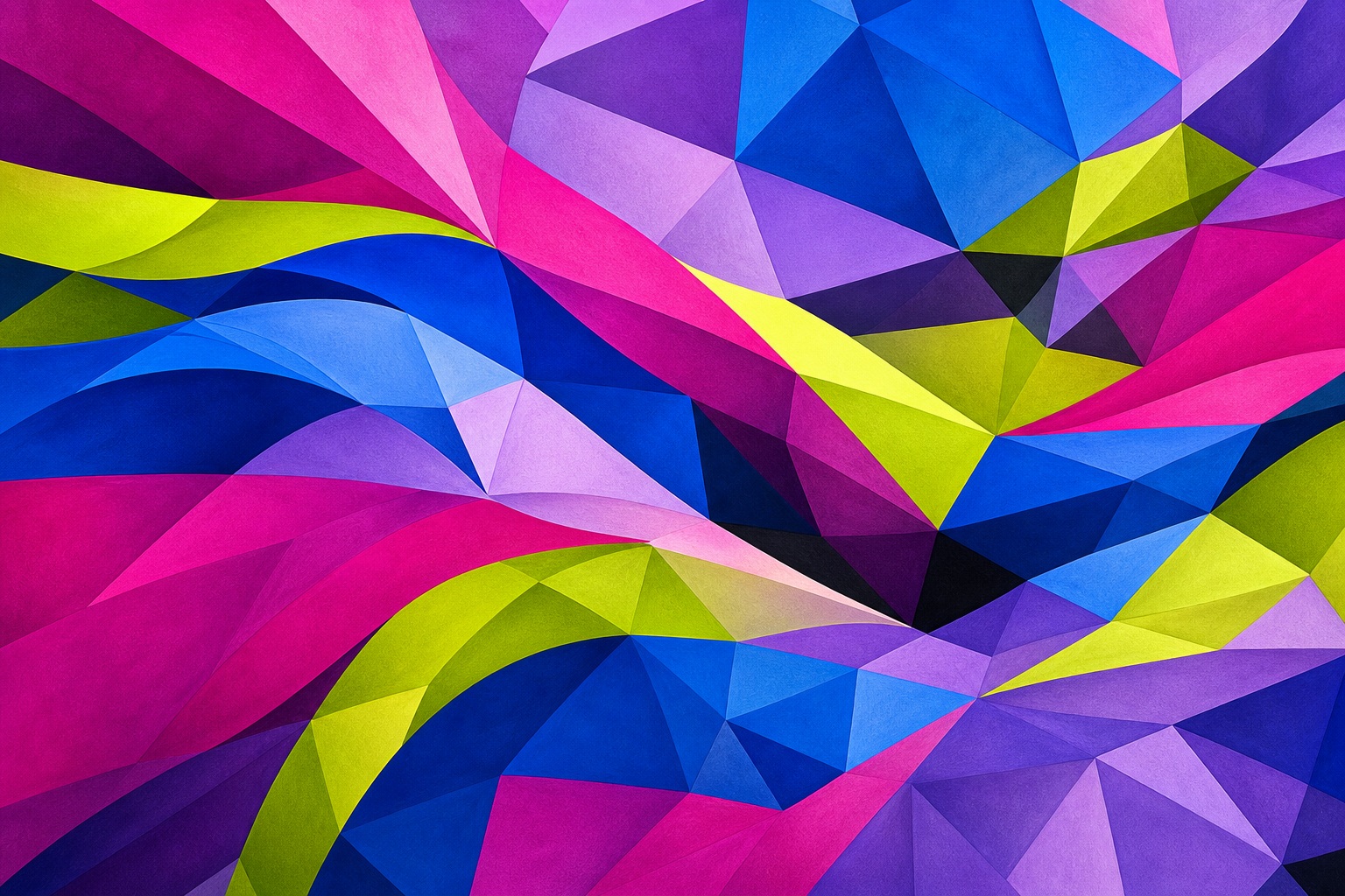 Preview for Fuchsia Blue Chartreuse Geometric Background