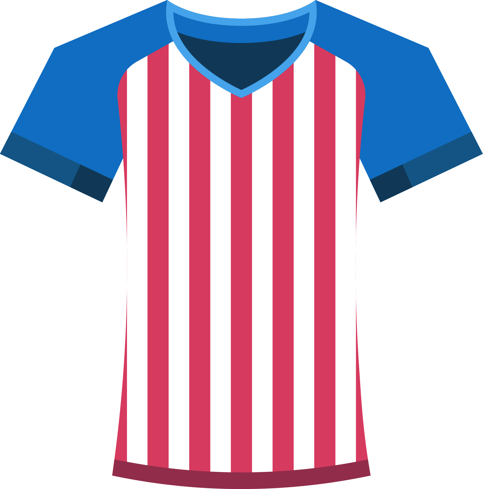 Preview for Striped-sports-jersey-design-world-cup-sticker-cdd8e