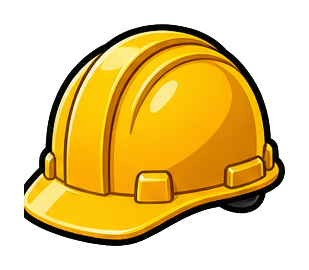 Preview for Hard Hat Construction Sticker