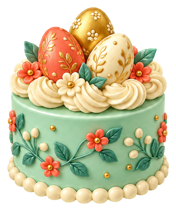 Preview for Easter Garden Easter Cake