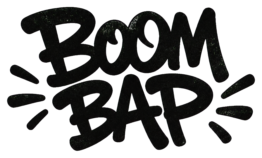 Preview for Boom Bap Lettering Sticker
