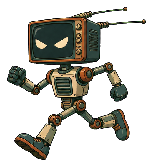 Preview for Twin Antenna Villain Robot Sticker