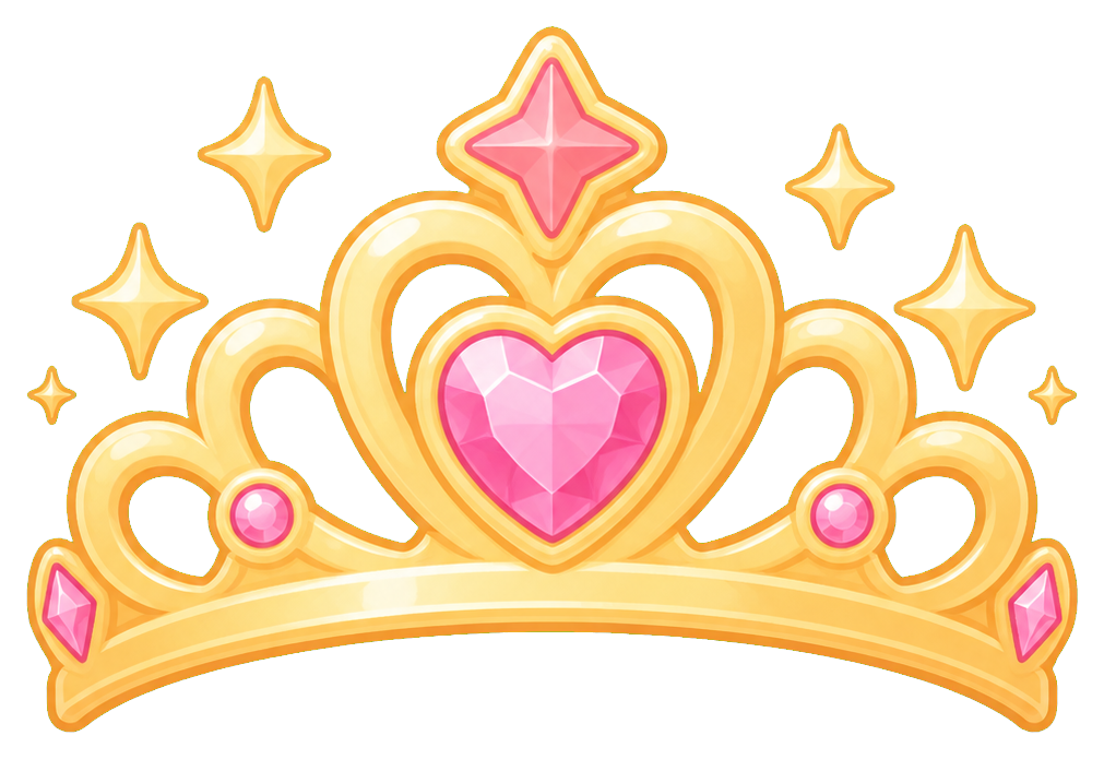 Preview for Sparkle Crown Sticker For Selfies And Graphics