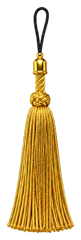 Preview for Gold Tassel Charm Sticker