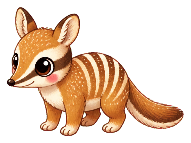 Preview for Marzipan Numbat Cute Sticker