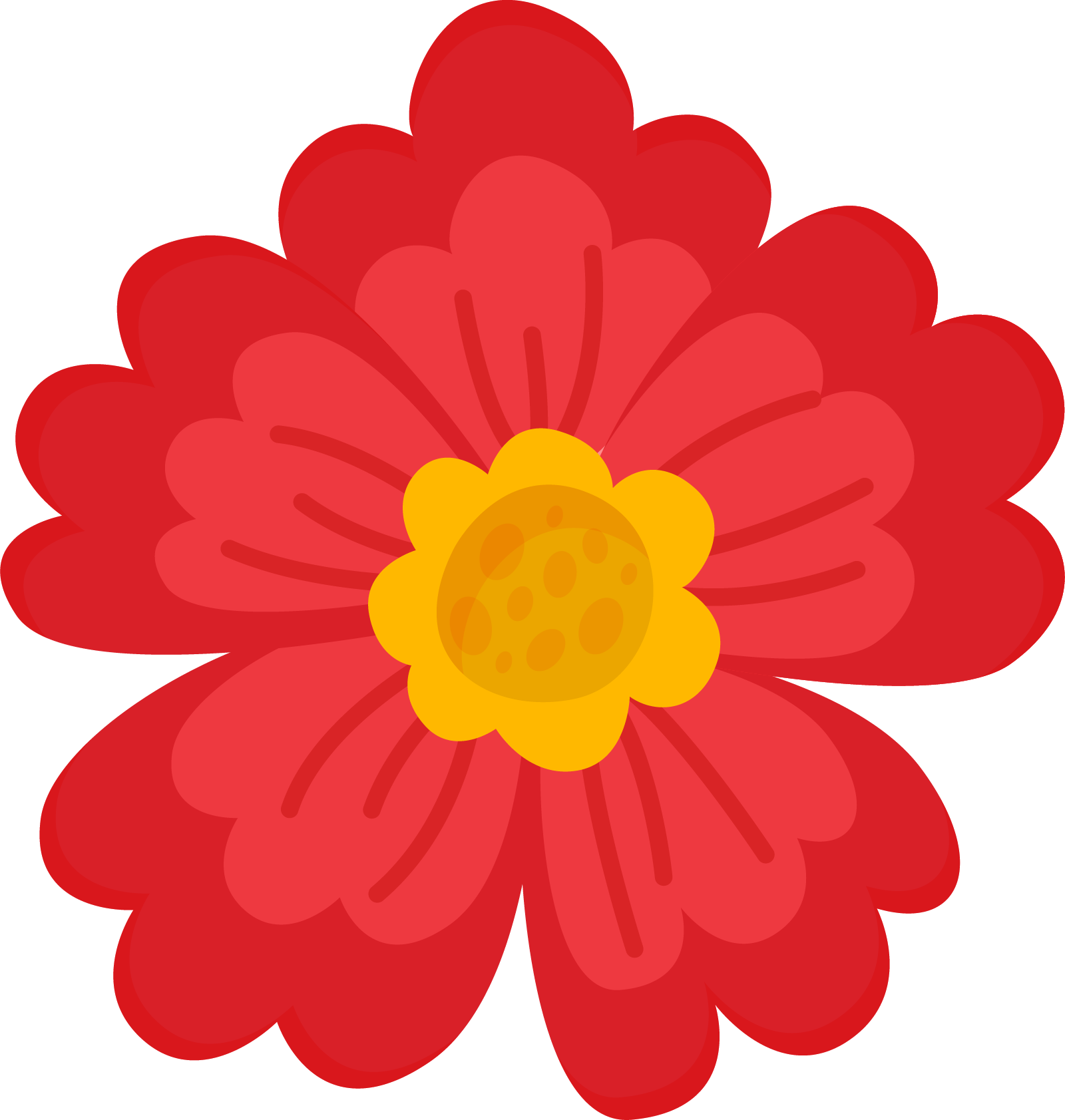 Preview for Red-flower-illustration-design-cute-love-sticker-39801