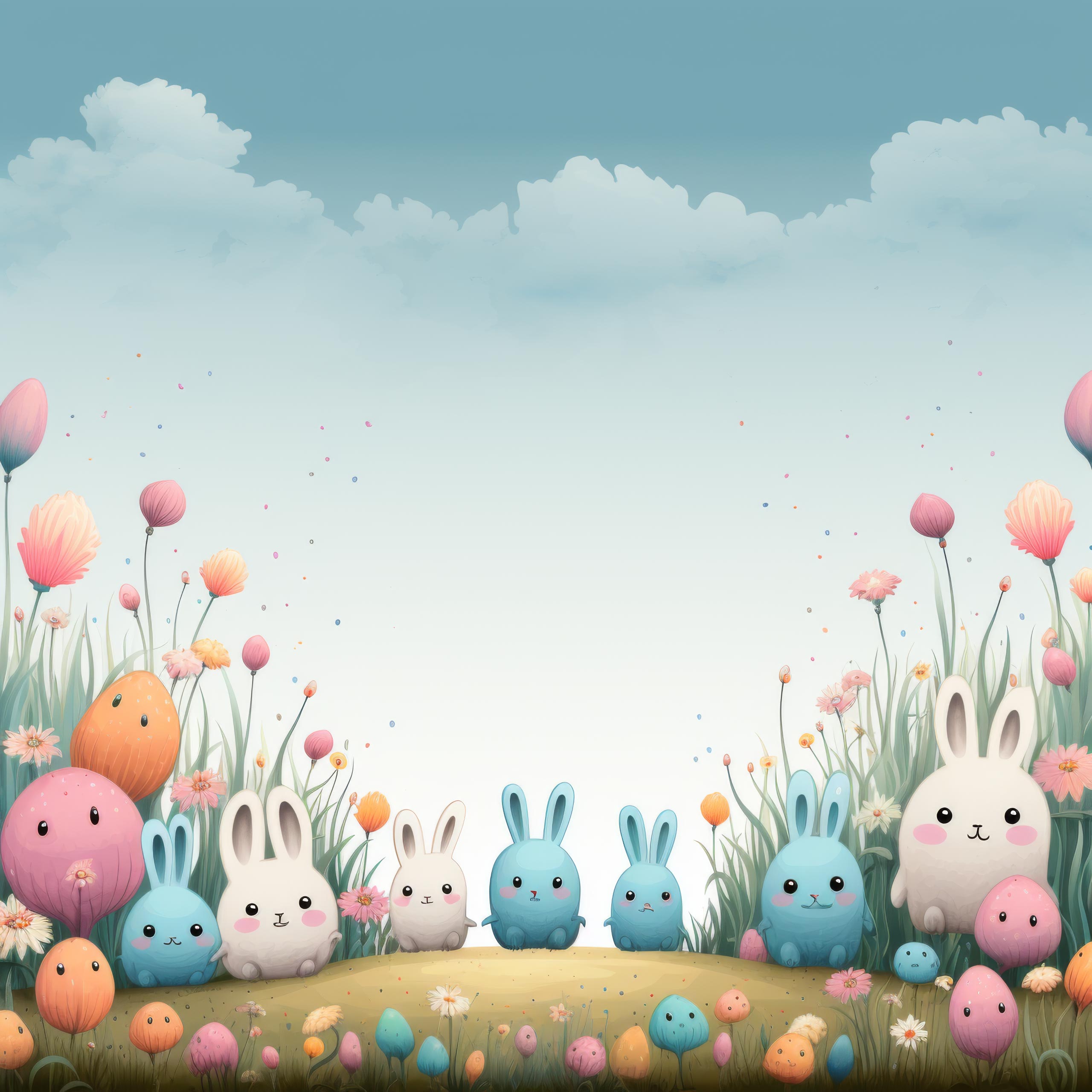 Preview for Easter-bunny-illustration-background-147fc