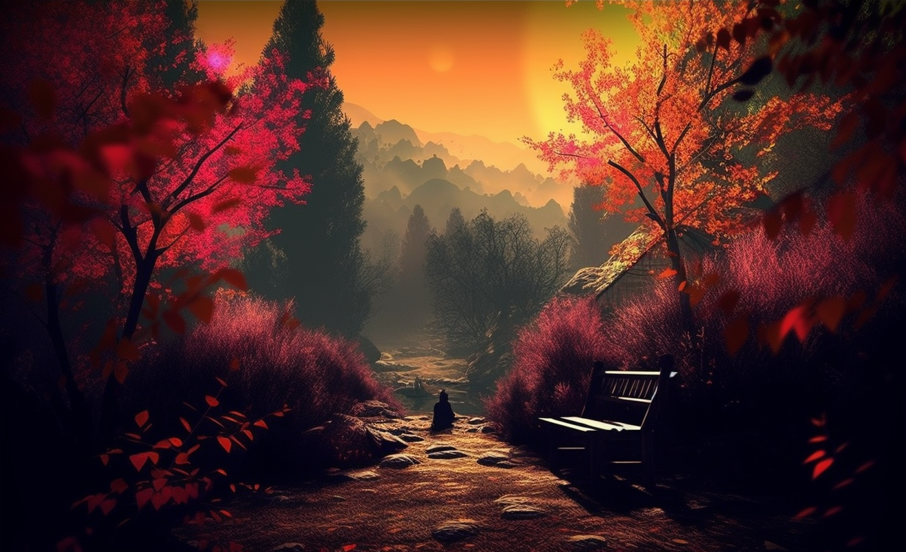 Preview for Mystical-forest-landscape-art-ai-images-background-68e50