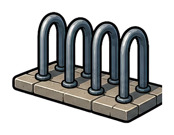 Preview for Bicycle Rack Sticker